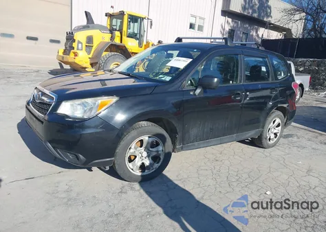 2015 Subaru Forester 2.5I z USA, uszkodzony, nr VIN JF2SJAACXFG494163